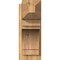 Ekena Millwork Merced Rough Sawn Craftsman Outlooker, Western Red Cedar, 8"W x 20"D x 20"H OUT08X20X20MRC04RWR - alternate 3